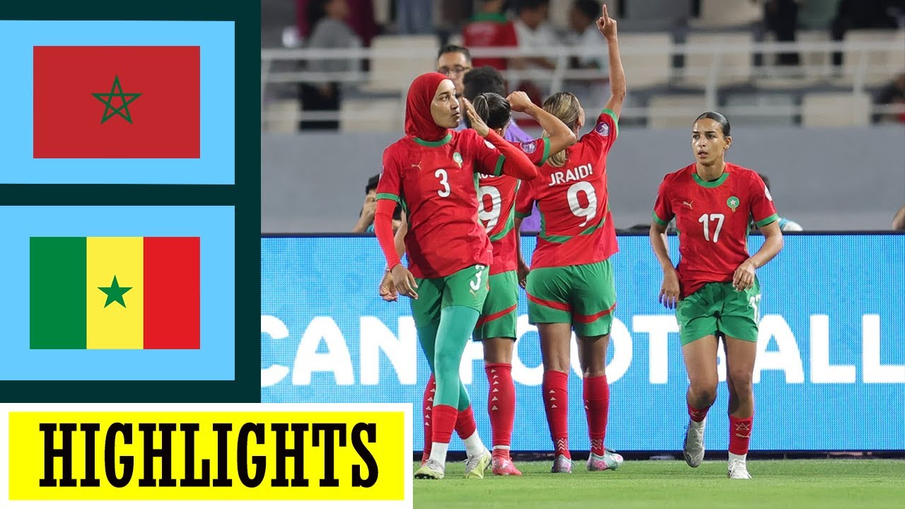 Morocco vs Senegal Highlights & All Goals | Women's Africa Cup of Nations WAFCON 2025