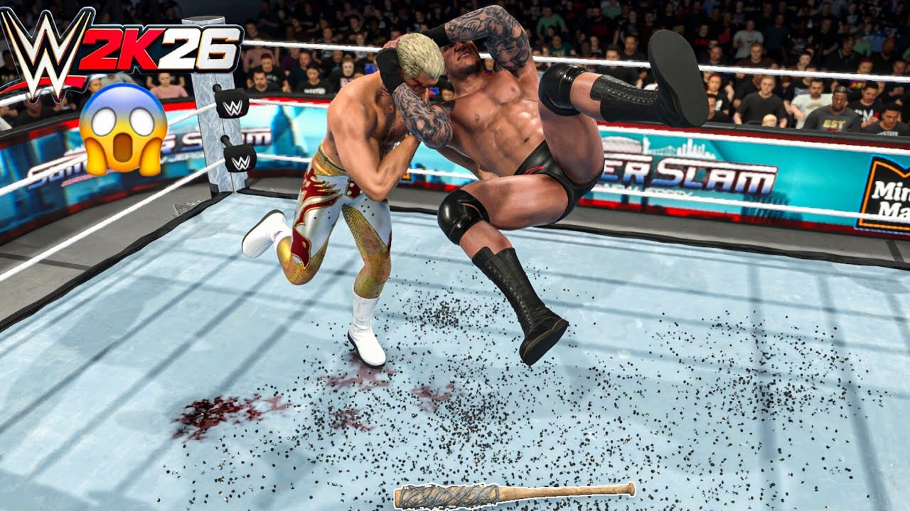 WWE 2K26 - Рэнди Ортон против Коди Роудса на SummerSlam | Геймплей