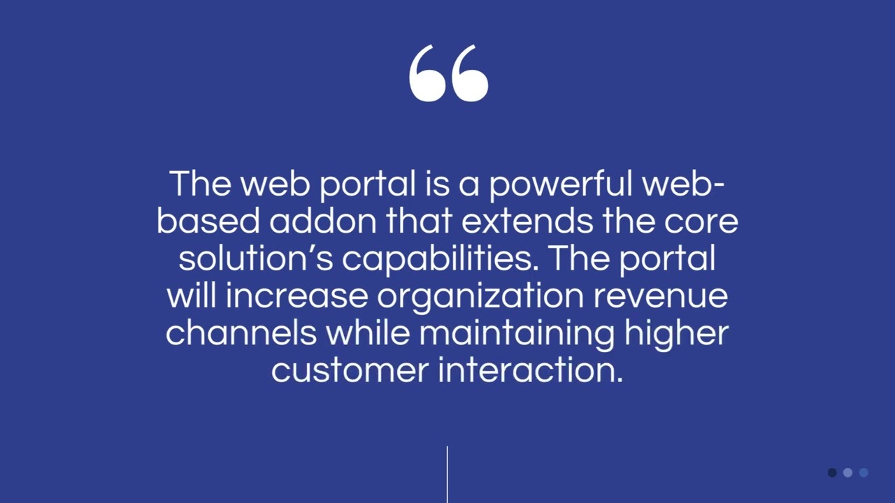 What is WebPortal?