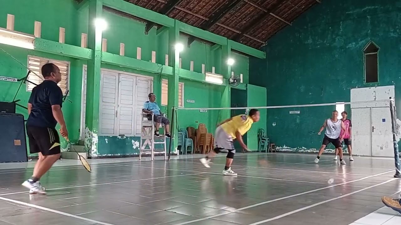 Obat Tenang tanpa dosis adalah badminton ...#badmintolovers #badminton