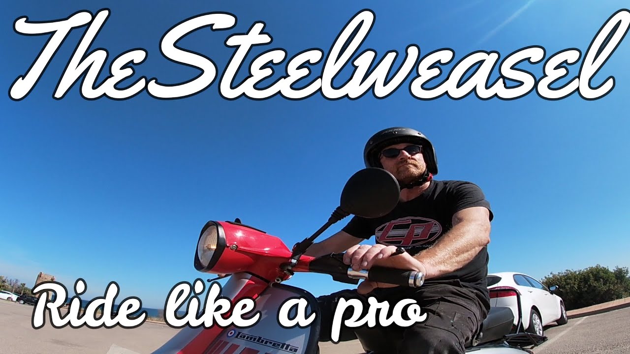 #lambretta  how to ride like a pro