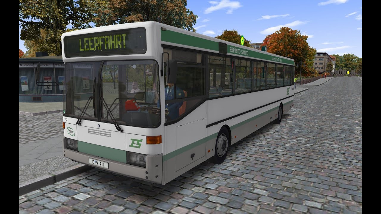 OMSI 2 | MB O405 in Neuendorf | Going to garage / depot  |  60FPS