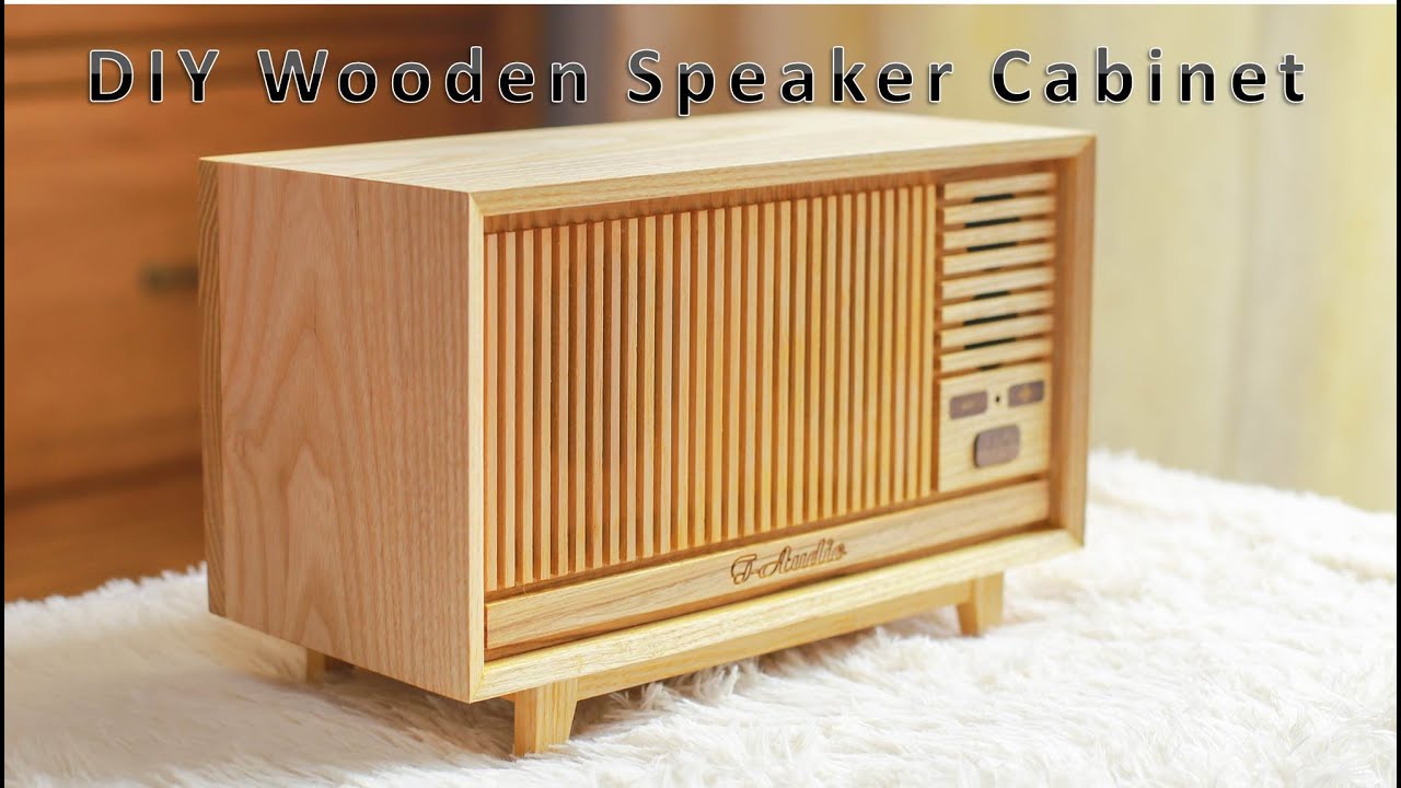 DIY Wooden Speaker Cabinet|Classic Wooden Speakers | DIY thùng loa gỗ mẫu cỗ điển | rR Wood Decor