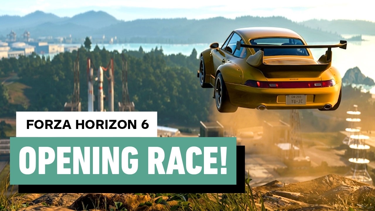 Forza Horizon 6: The Opening Race (4K 60fps PC Gameplay)