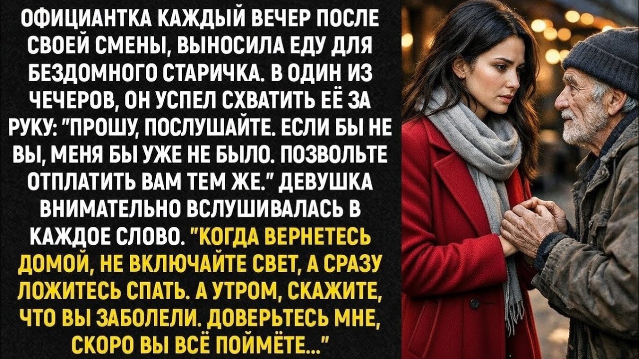 Официантка и тайна бездомного старика