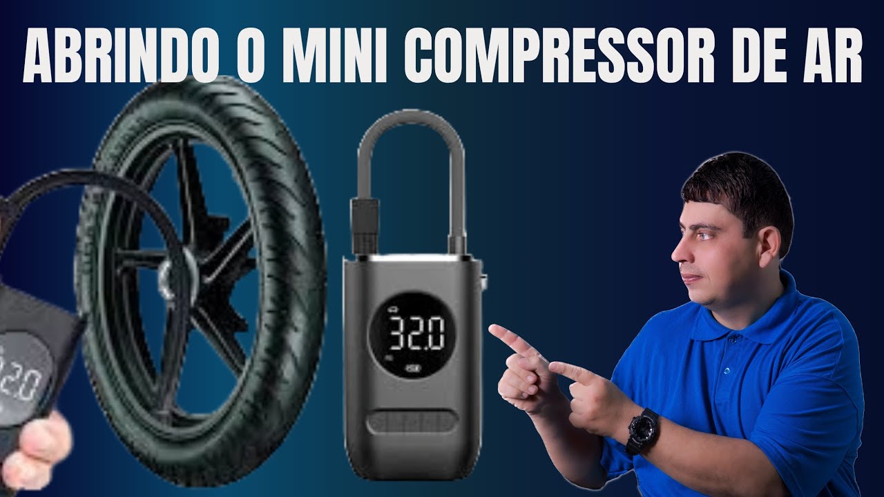COMO DESMONTAR MINI COMPRESSOR DE AR
