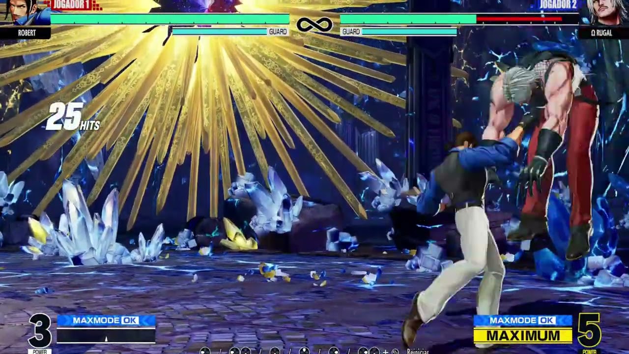 Combo absurdo do Robert 🔥 KOF 15
