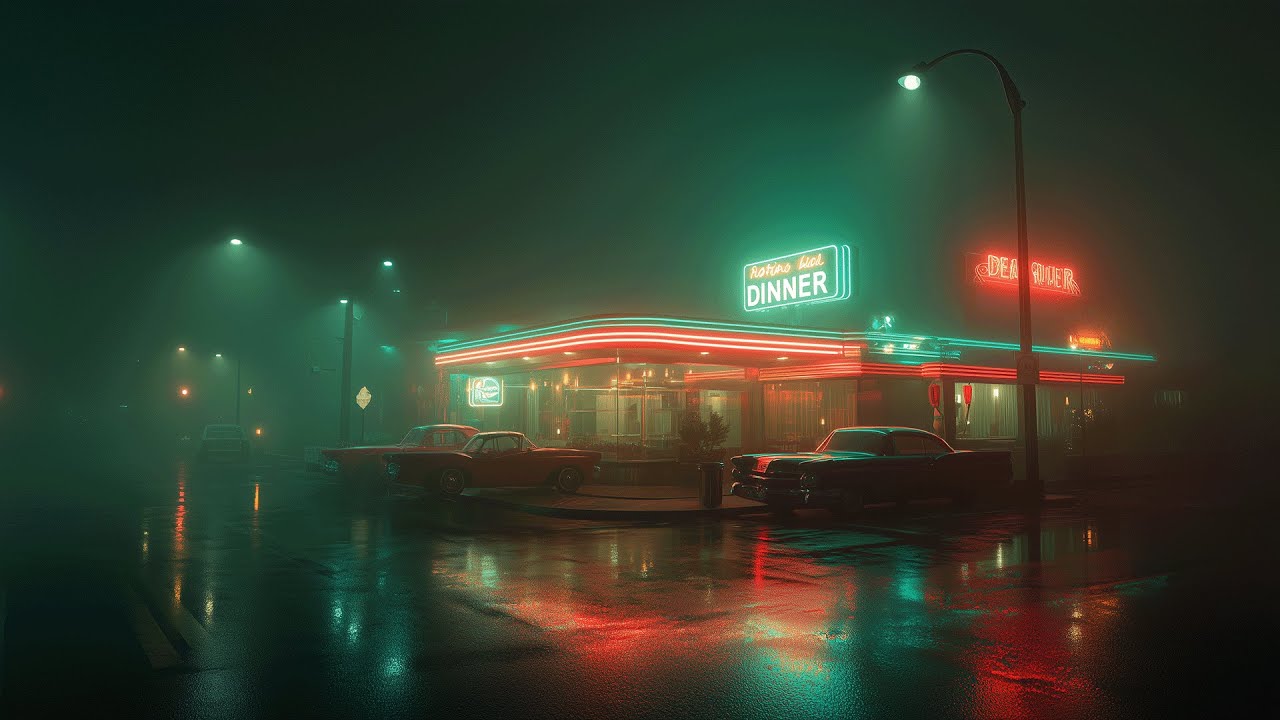 ＢＡＣＫ　ＴＯ　１９８５ [ Synthwave - Retrowave - Dreamwave Mix ] | Neon Diner Nights