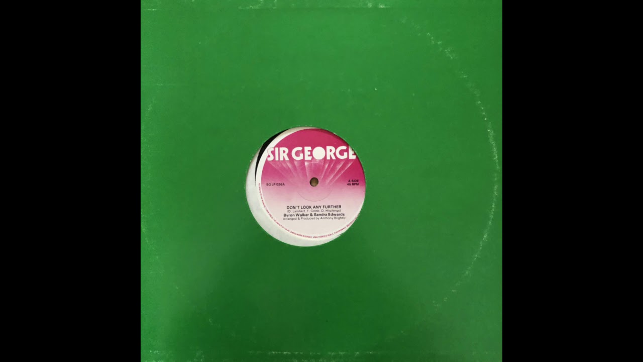 Byron Walker & Sandra Edwards &lrm;&ndash; Don't Look Any Further