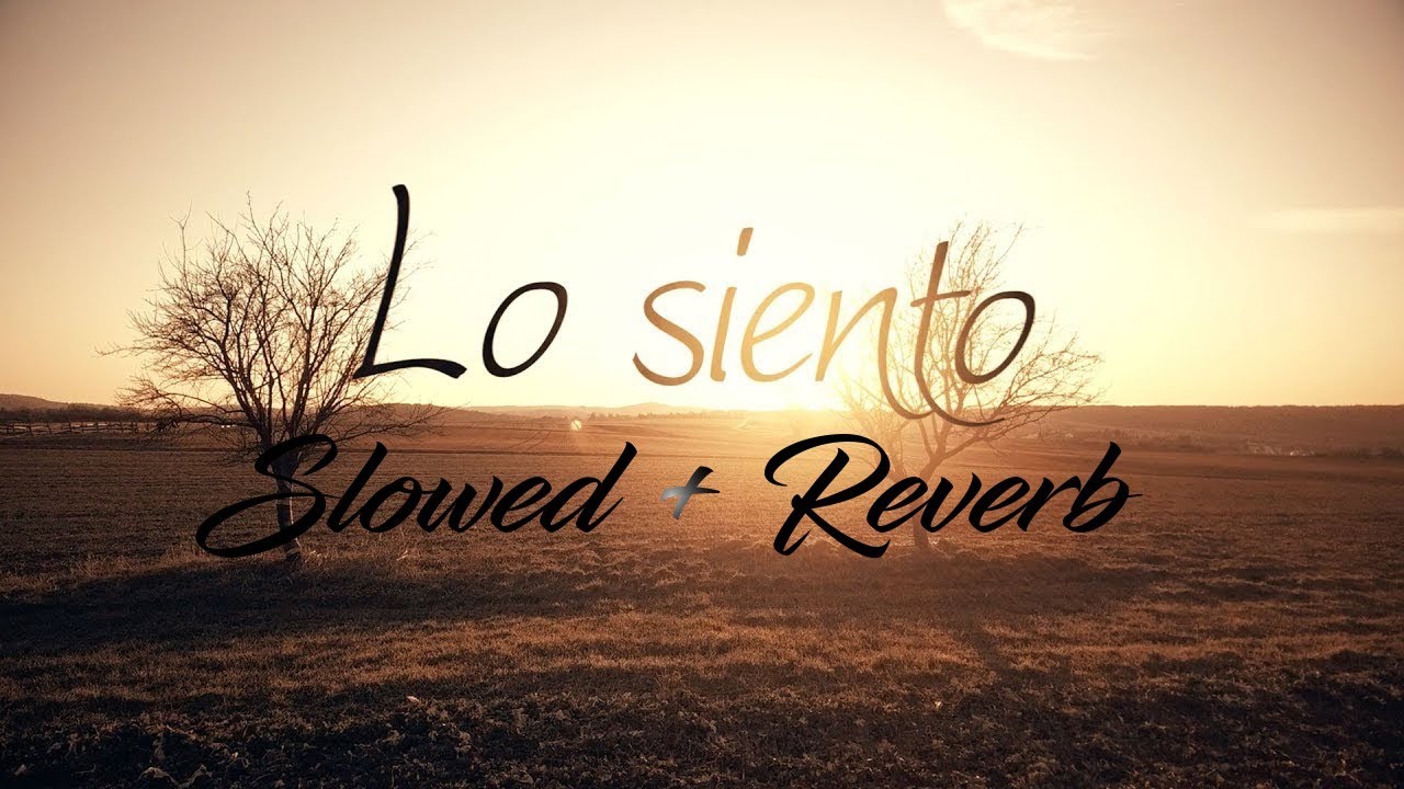 BERET - LO SIENTO (𝒔𝒍𝒐𝒘𝒆𝒅 + 𝒓𝒆𝒗𝒆𝒓𝒃)