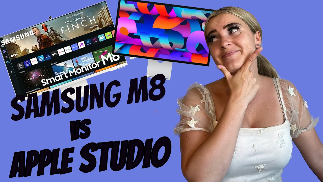 Samsung M8 vs Apple Studio Display vs LG UltraFine 4K FIGHT!