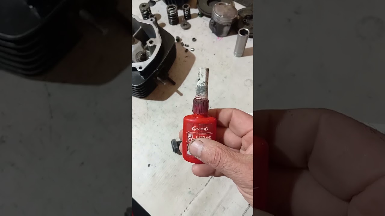 cómo aplicar traba química, traba roscas, Loctite 243