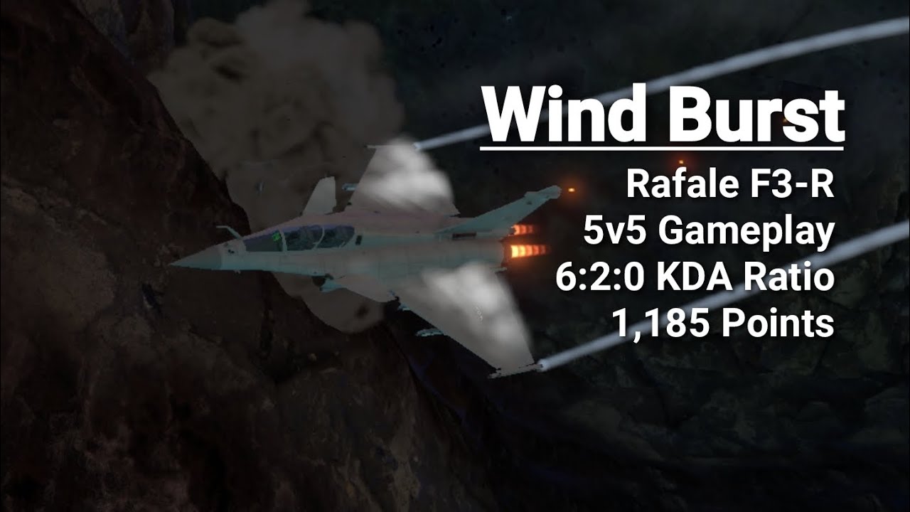 Metalstorm: Wind Burst - F3-R 5v5 Gameplay - 6:2:0 KDR - 2,185 Pts. ft. @yuzokoshiromusic 