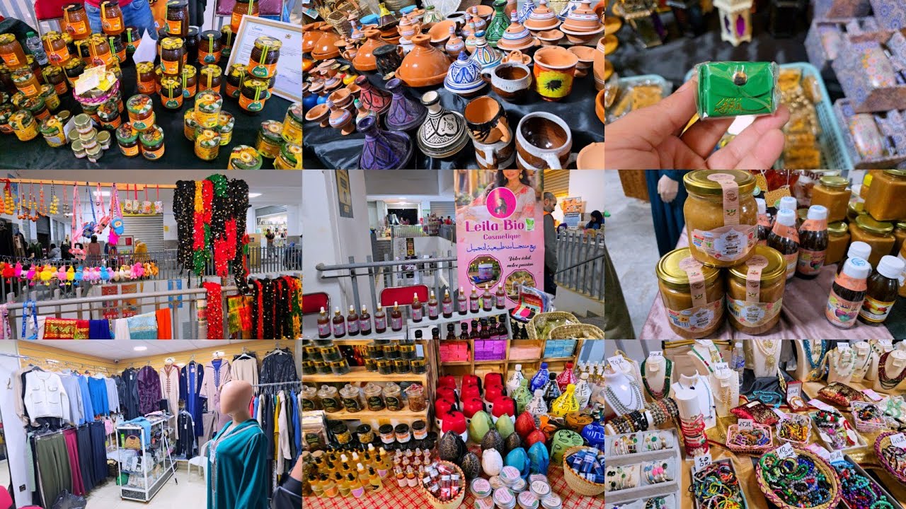 معرض بعارضين رائعين بسلا الجديدة💥منتجات العناية بالبشرة😍عطور🚨بخور💥فخار🛑