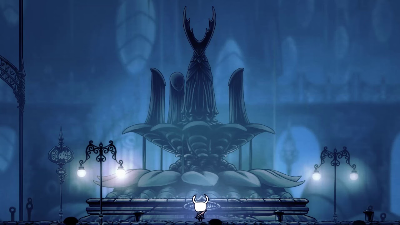 Hollow Knight City of Tears Full Theme (Indoors + Outdoors Synced) Extended w/rain