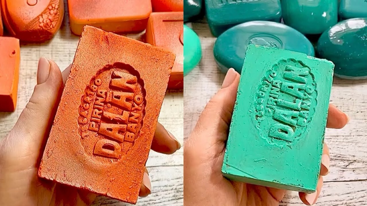 АСМР мыло ASMR soap cutting