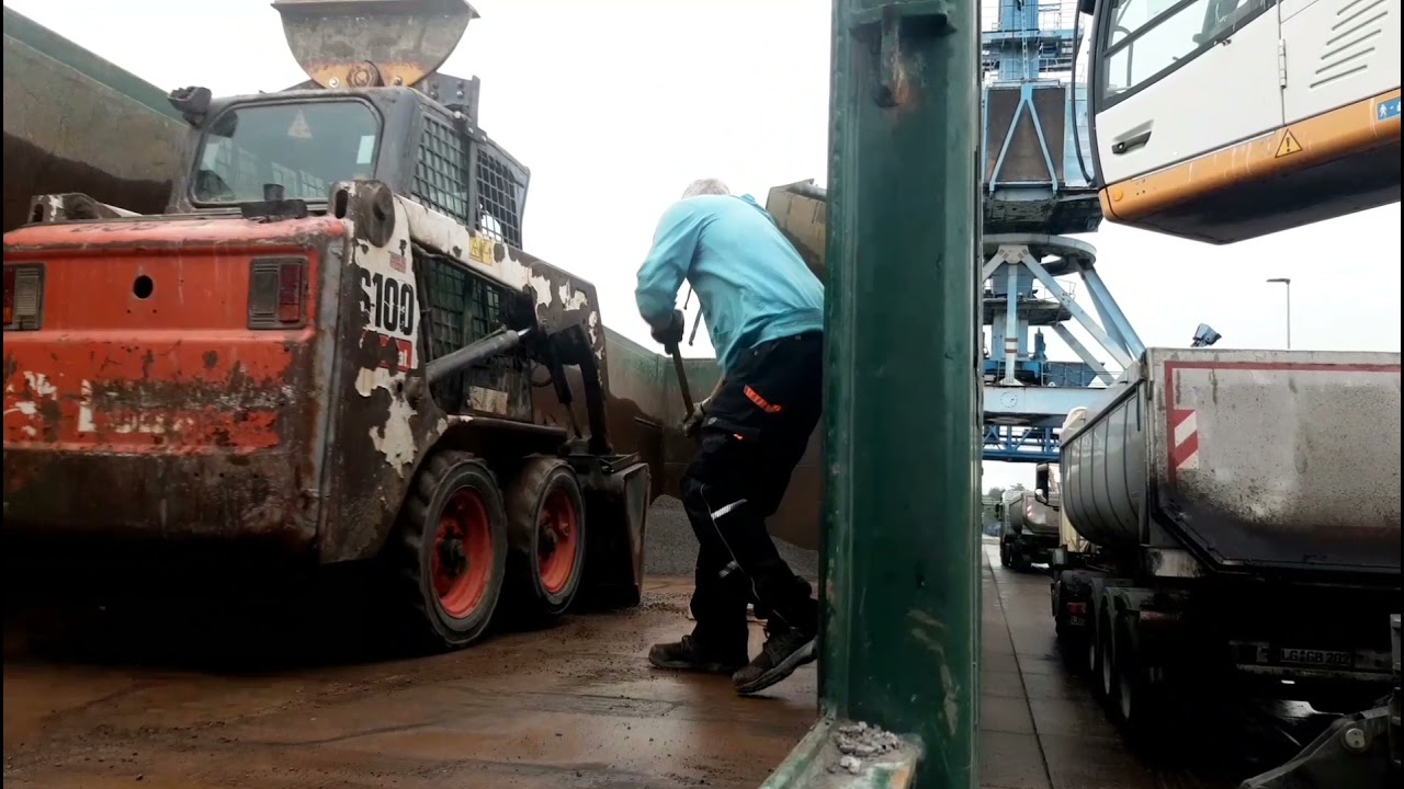 Entladung eines Ea Wagens