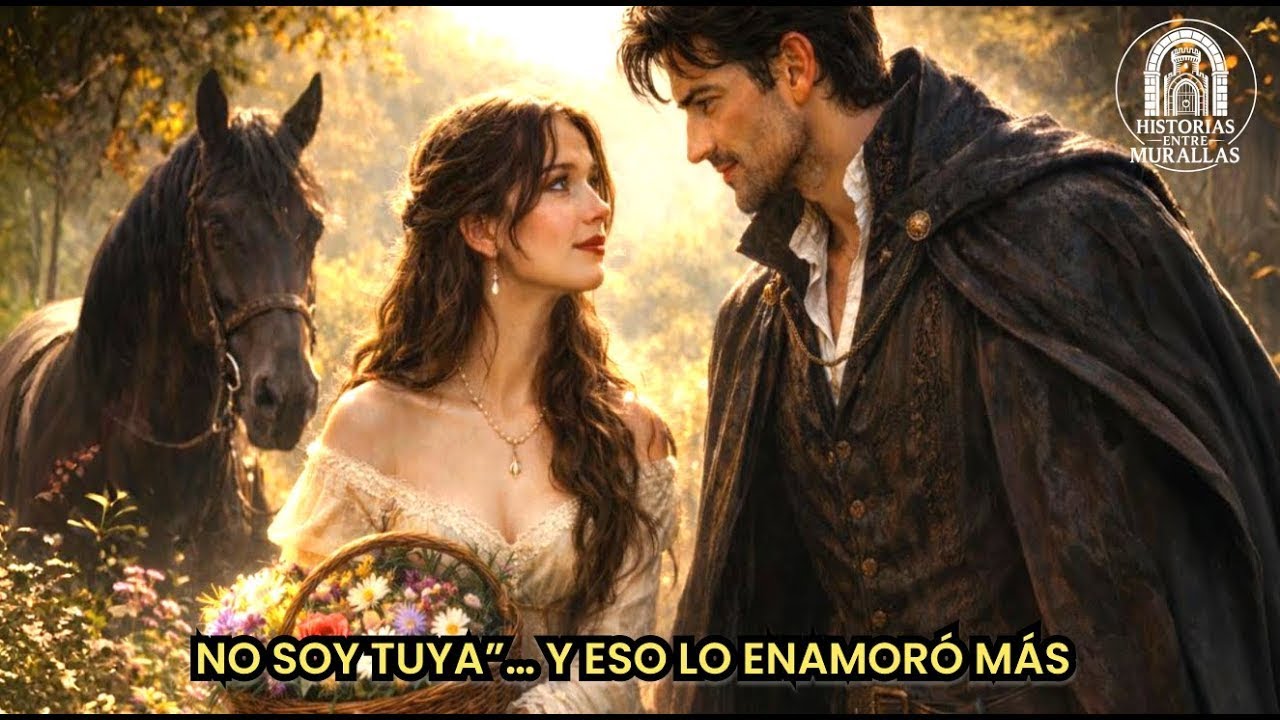 ¿POR QUÉ UNA DAMA TAN HERMOSA ESTÁ SOLA  , PREGUNTÓ EL DUQUE—Y ENTONCES TOMÓ SU MANO