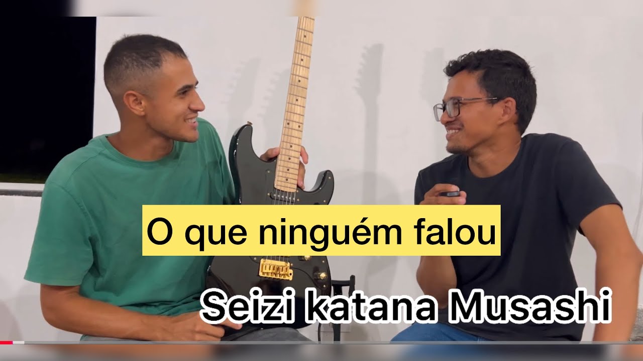 Review Guitarra Seizi katana Musashi HSS- Black Gold