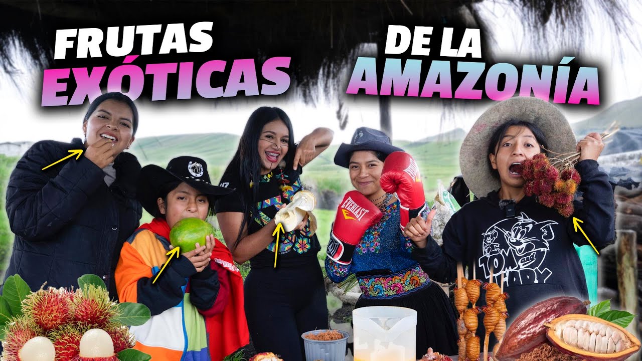 PROBARON GOLOSINAS AMAZÓNICAS (Casi vom1t4n🤮) | Nathaly Pirish