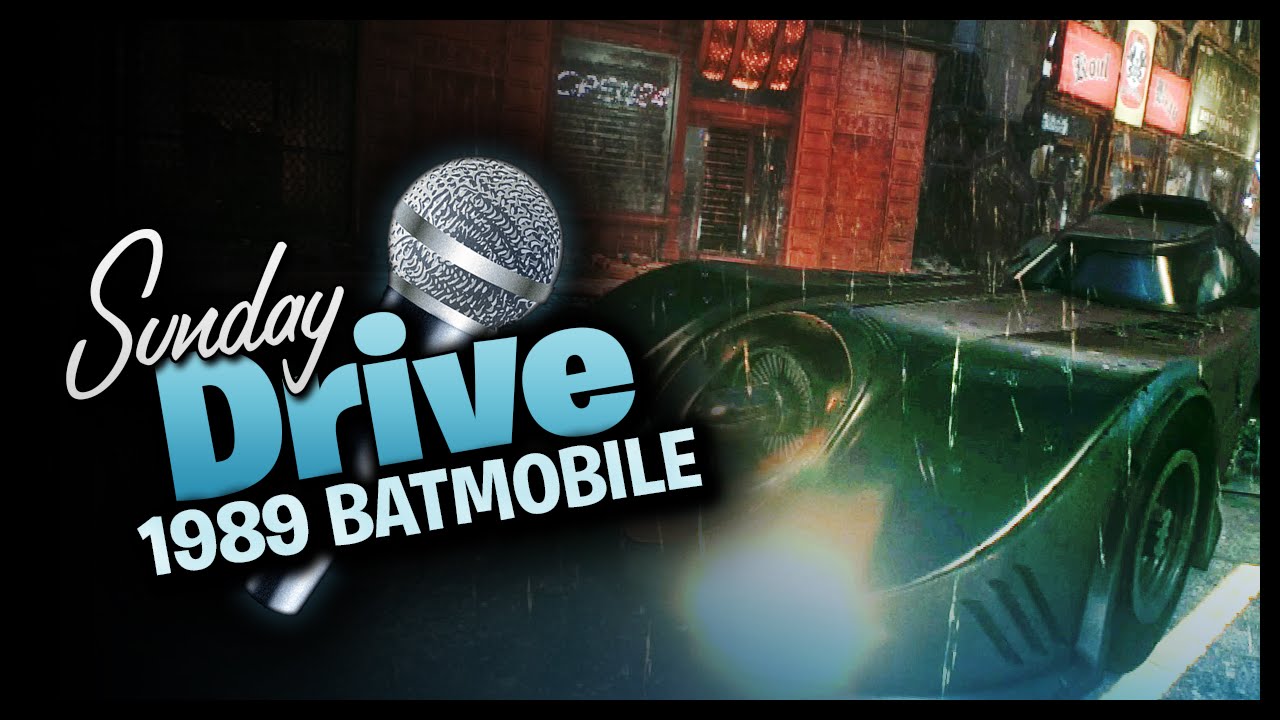 Batman Arkham Knight: DLC 1989 Movie Batmobile (SUNDAY DRIVE) Bat-Mobile Edition