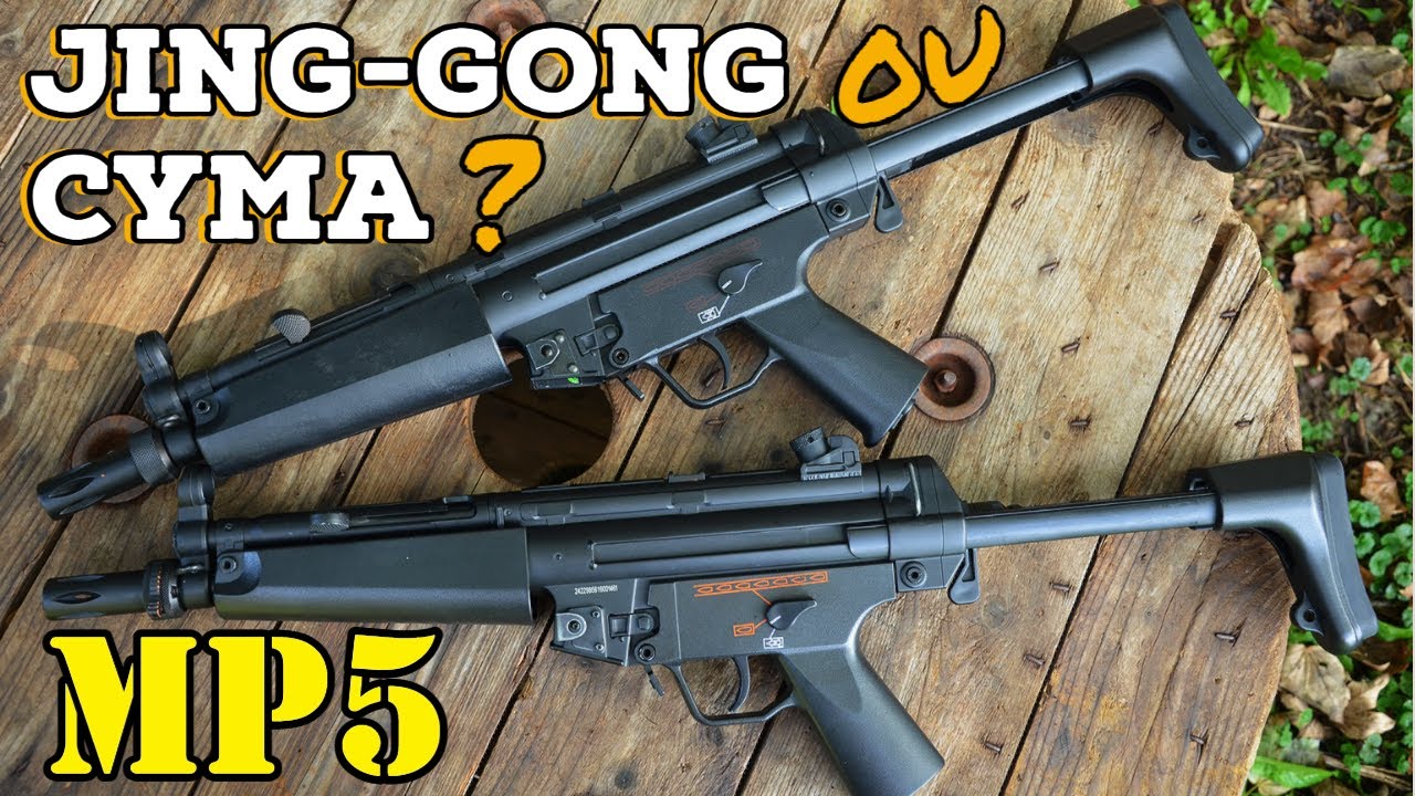 Comparatif MP5 CYMA / JING-GONG lequel choisir ?