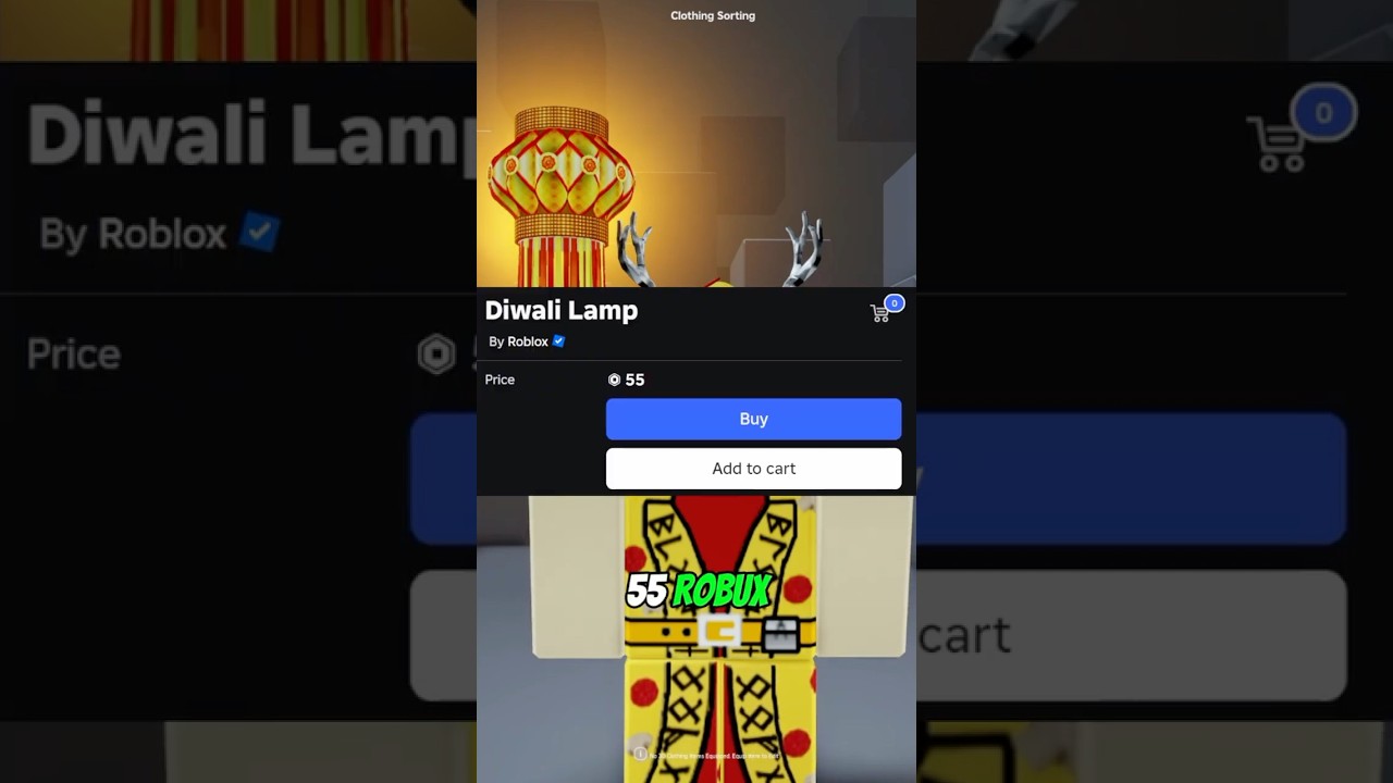 Roblox Finally Made a NEW PARTICLE ITEM! Diwali Lamp  