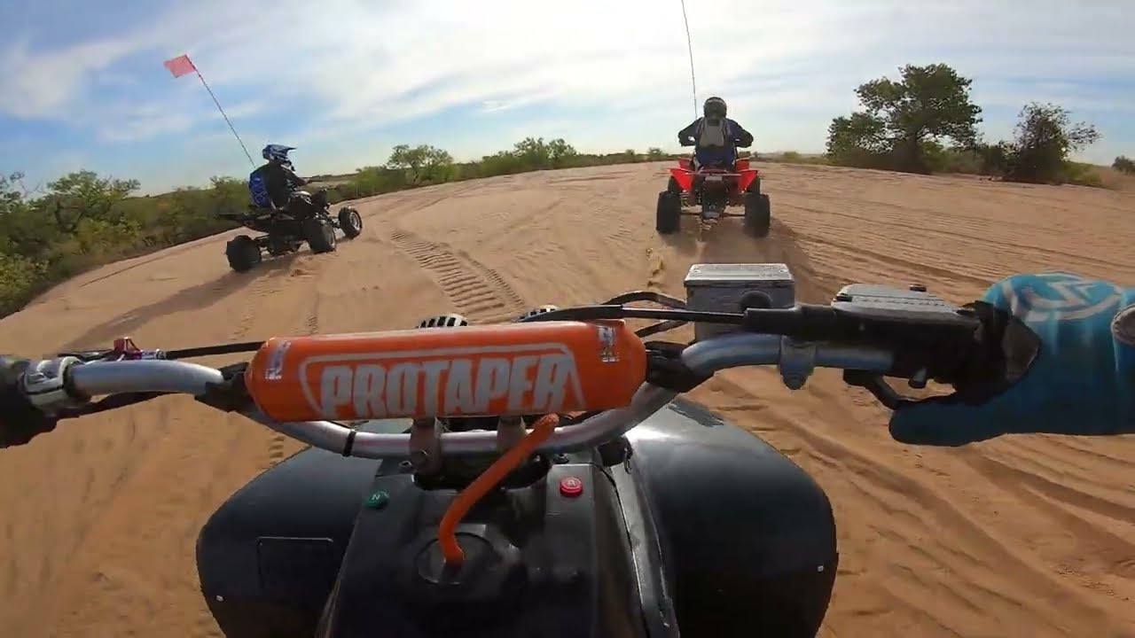 Built Yamaha Warrior 366 VS Little Sahara Sand Dunes