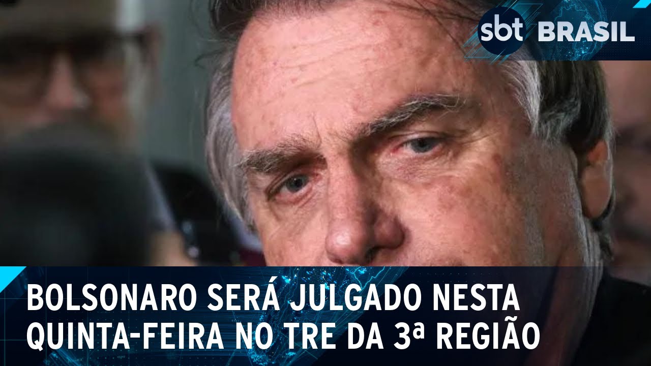 Bolsonaro será julgado por descredibilizar o sistema eleitoral nesta quinta | SBT Brasil (08/07/24)