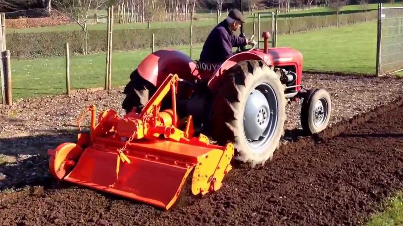 Massey Ferguson 35x With Howard Rotavator