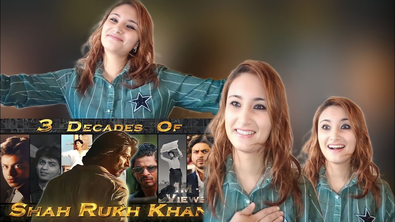 Shahrukh Khan 3 Decades Reaction| a tribute to the legend of Indian Cinema| 🇩🇿🇮🇳