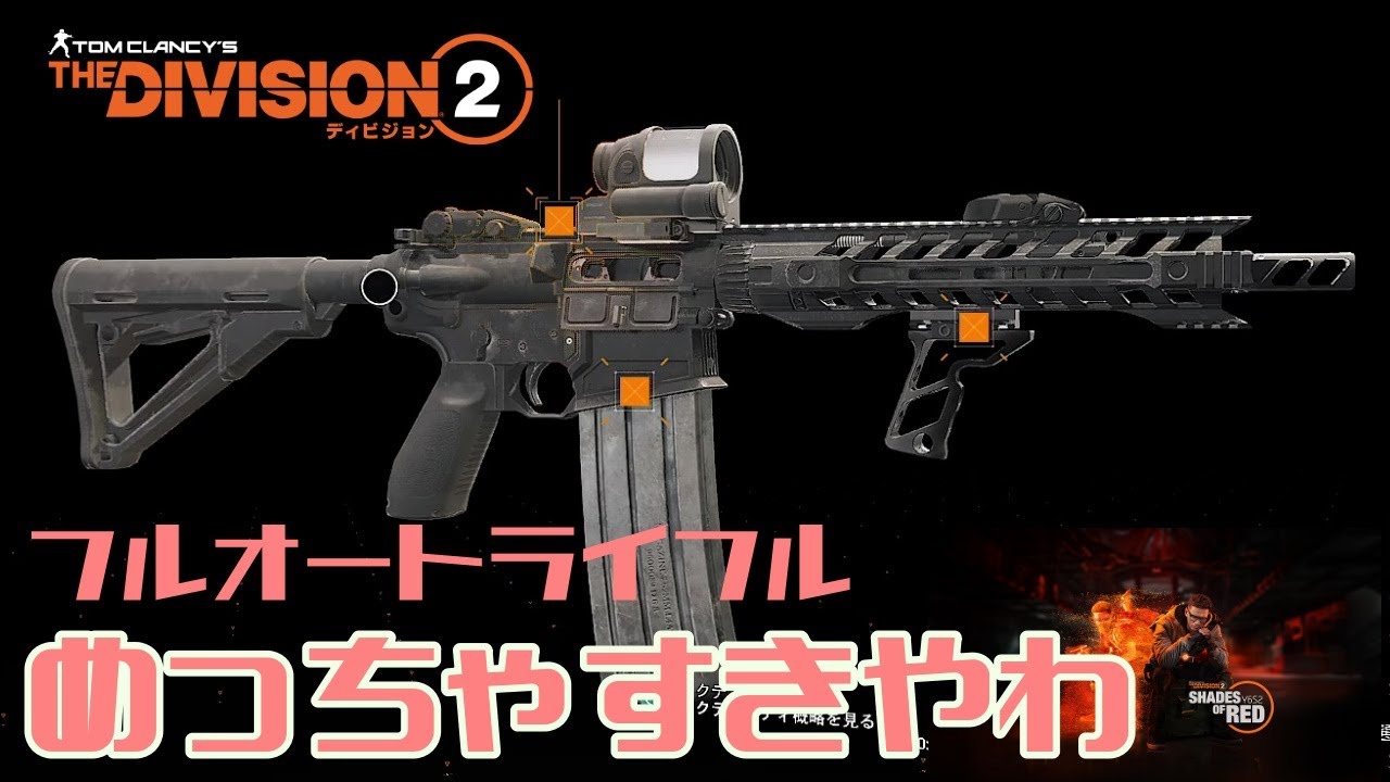 【ディビジョン２】フルオートライフルが楽しすぎる！『Y6S2』
