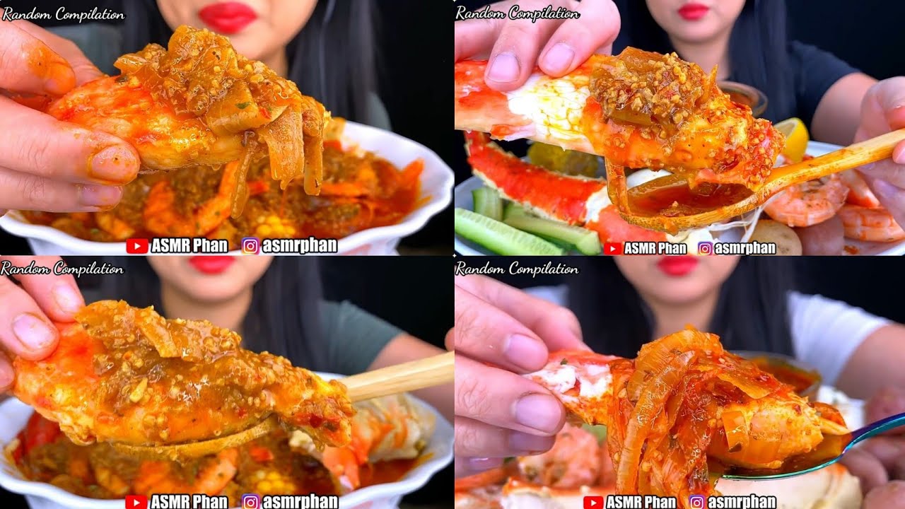 ASMR PHAN'S BEST SEAFOOD MUKBANG COMPILATION