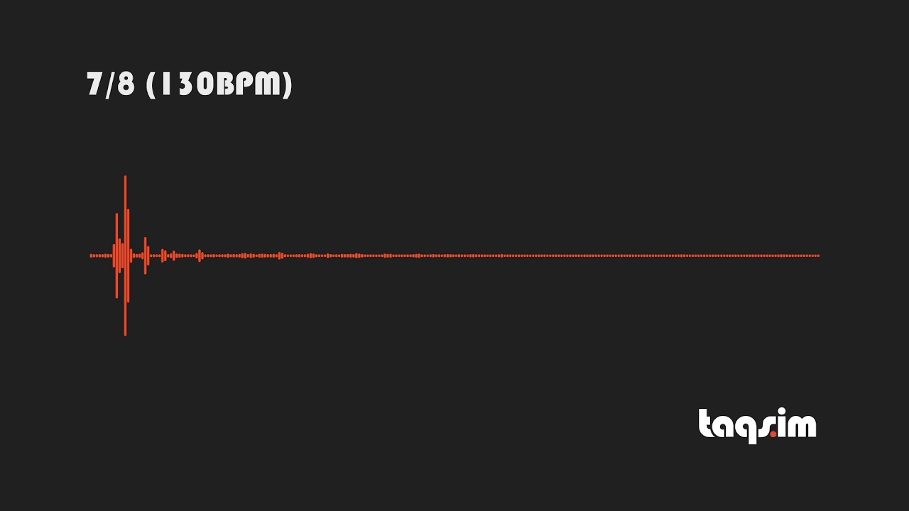 7/8 130BPM Backing Practice Rhythm Track