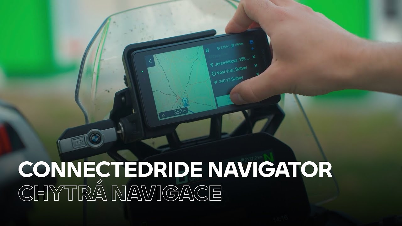 Nový ConnectedRide Navigator – chytrá navigace stvořená pro motorkáře