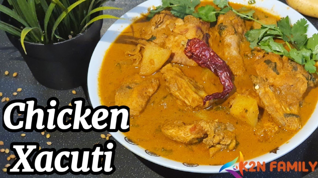 Chicken Xacuti | Goan Chicken  Xacuti | Xacuti Recipe | Xacuti masala | Goan Recipe