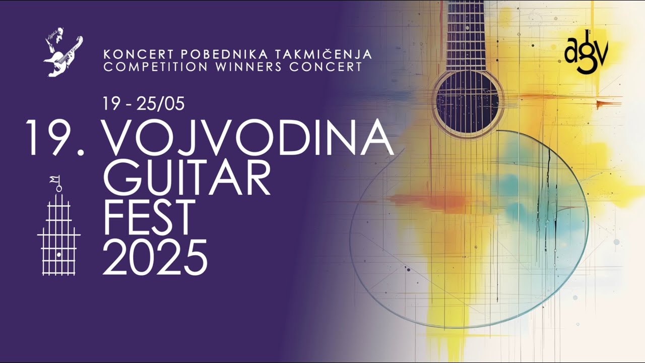 VOJVODINA GUITAR FESTIVAL Novi Sad 2025 - Koncert pobednika takmičenja / Competition Winners concert