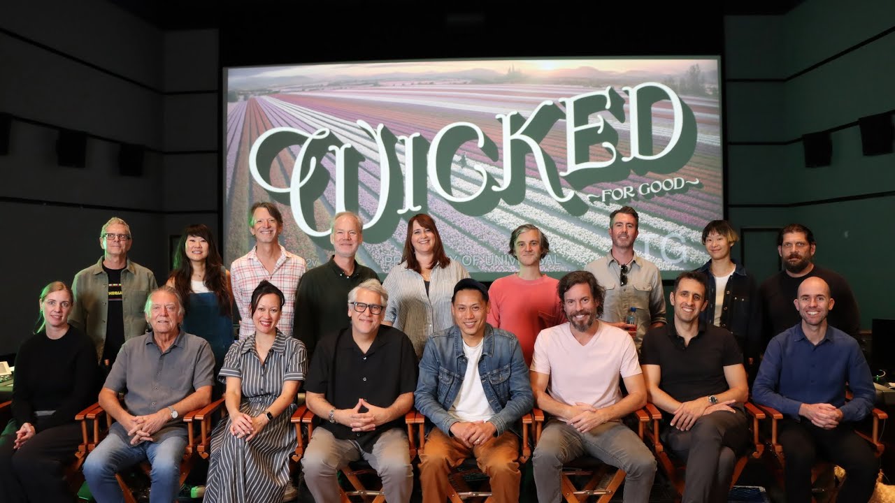 Exclusive Wrap Day Moment with Jon M. Chu | Wicked: For Good Post Sound Celebration