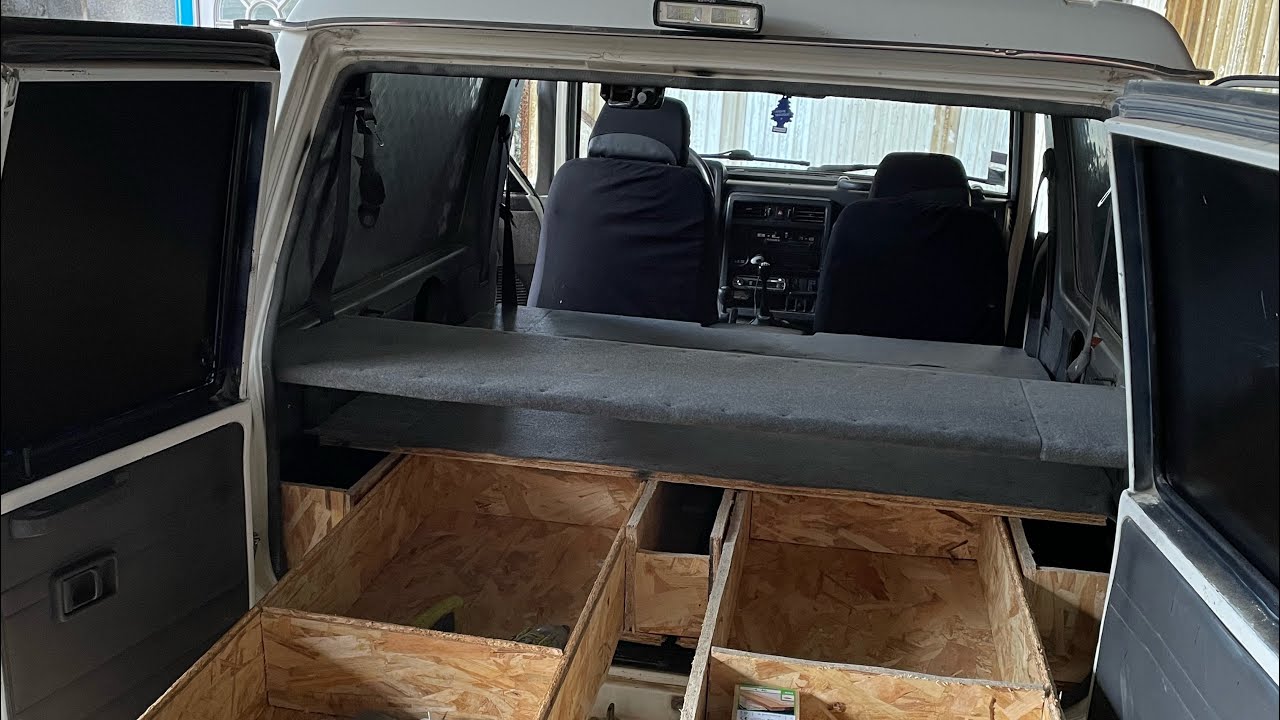 J’aménage l’intérieur du patrol 😁