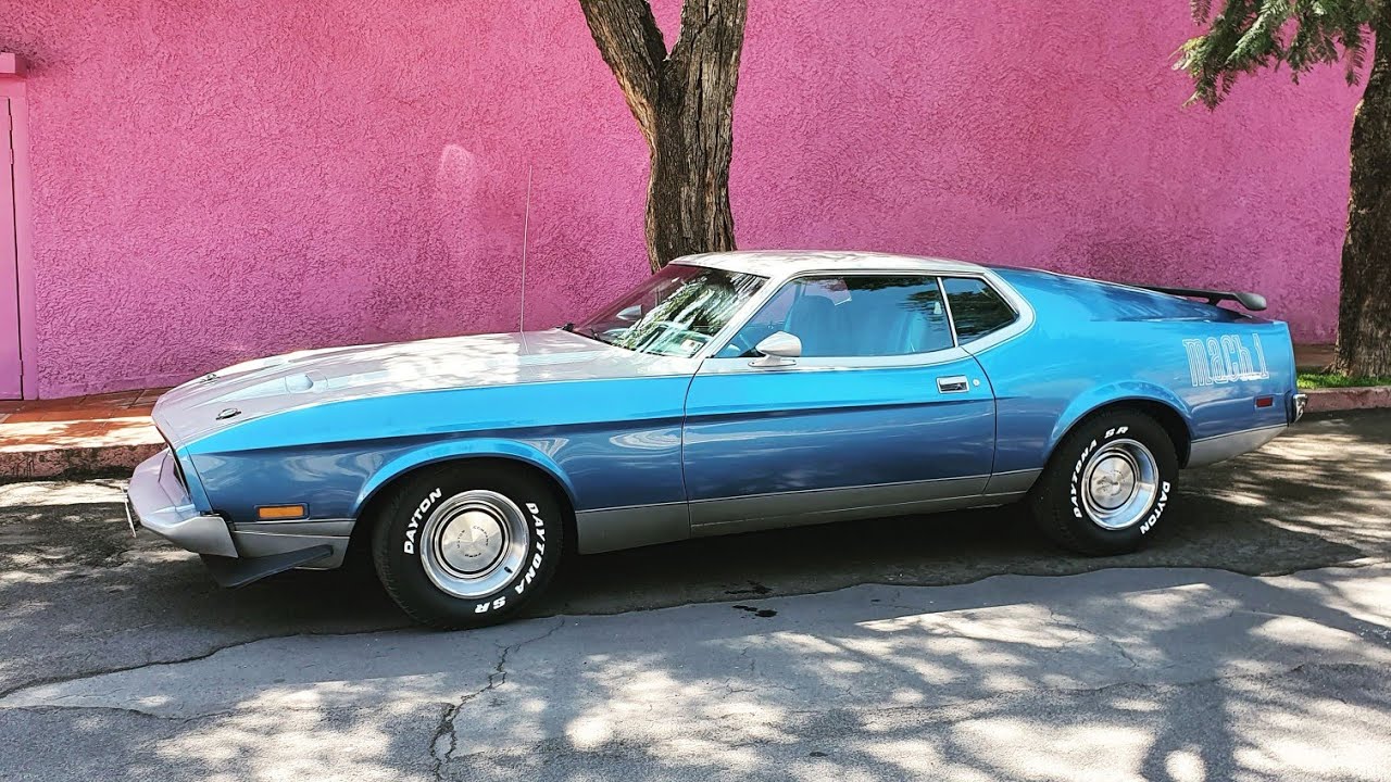 Ford Mustang 1973 MACH #1 Un PuraSangre de Nacimiento Todo el Poder Absoluto Entre Hobre y Máquina