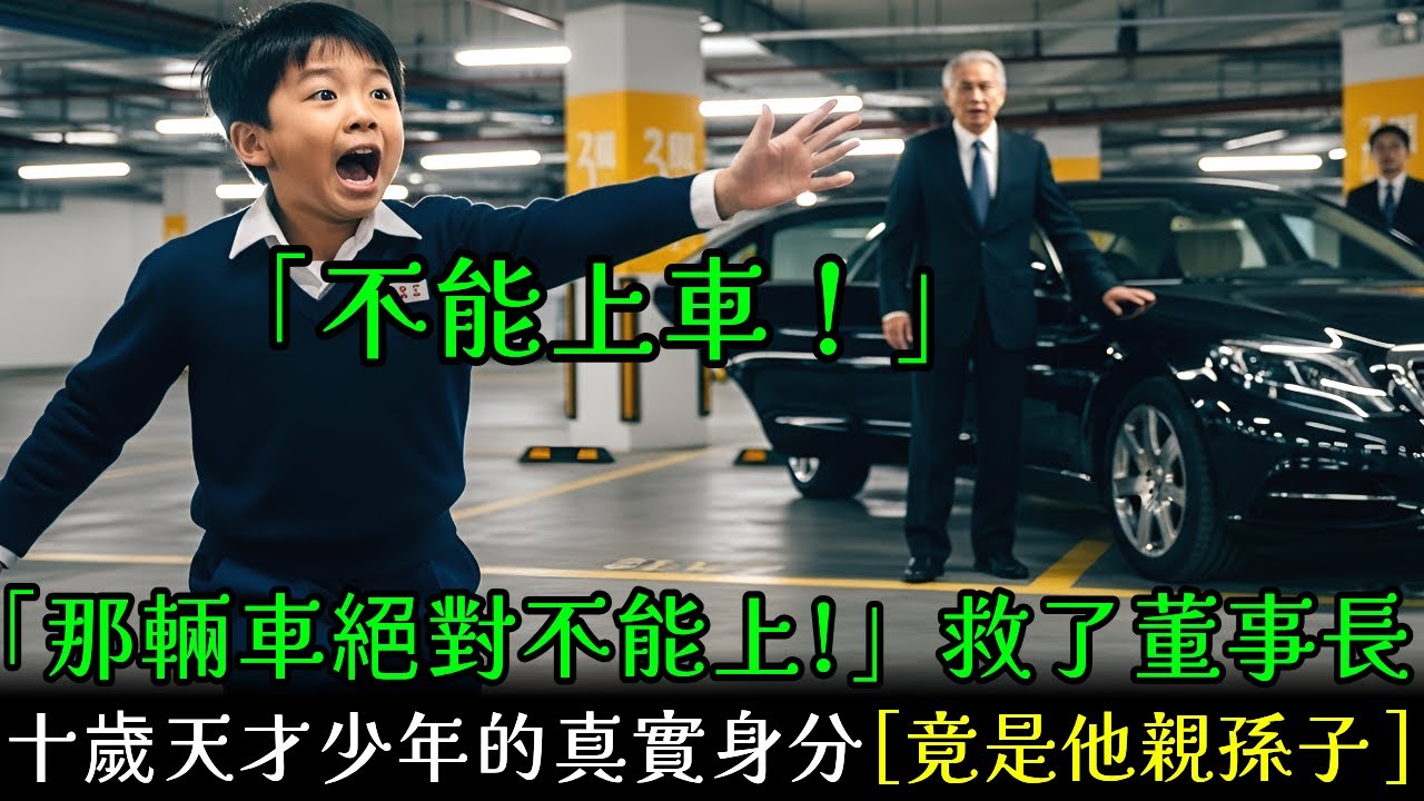 年破解神秘暗號大喊「那輛車絕對不能上!」救了董事長,沒想到他竟是...