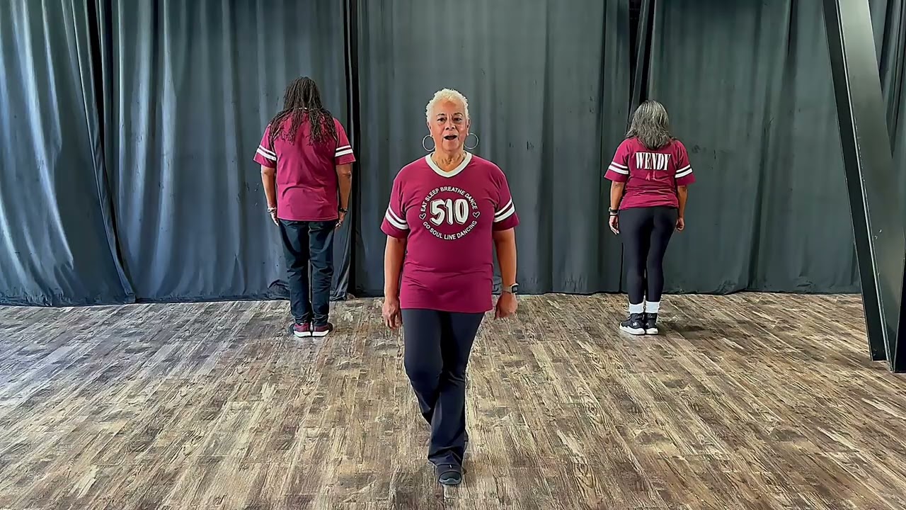 510 In Silence Line Dance Instructional Video