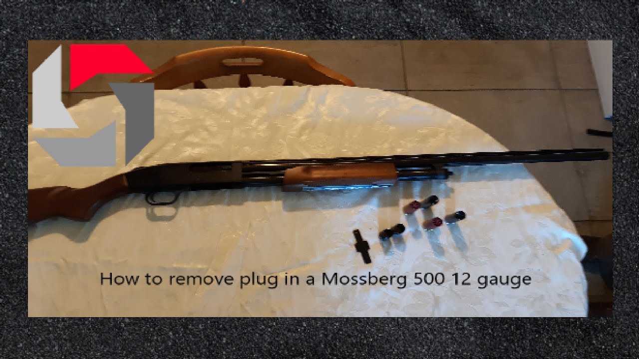 Как снять пробку в ружье Mossberg 500 12 калибра
