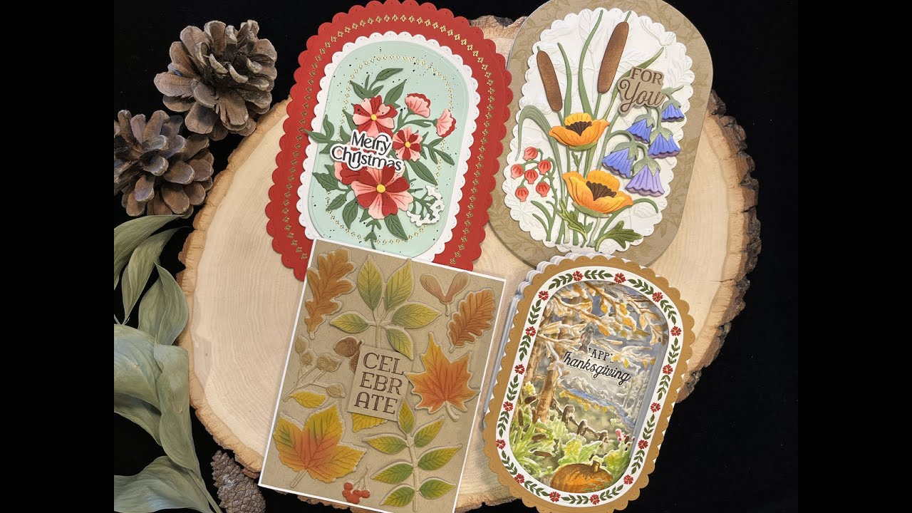 Hint of Autumn Cards & Christmas BONUS