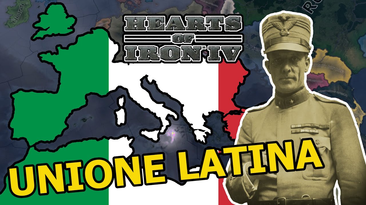 L'Italia, Garibaldi e l'Unione Latina - HOI IV  KaiserreduX MOD Gameplay ITA