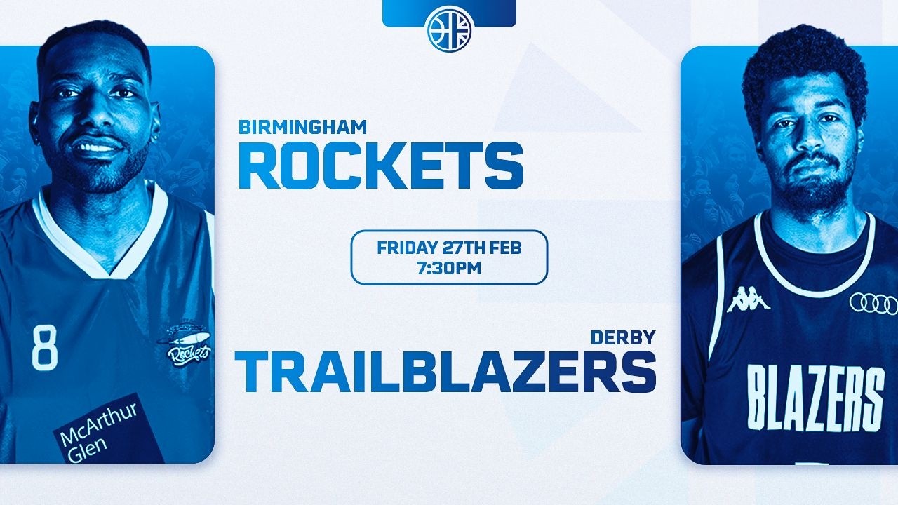Birmingham Rockets vs Derby Trailblazers - 27.02.26