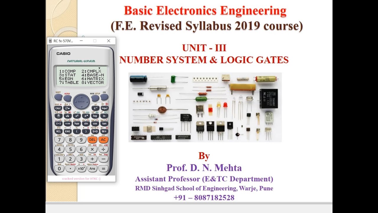 BXE - Unit 3 - Number System - L3