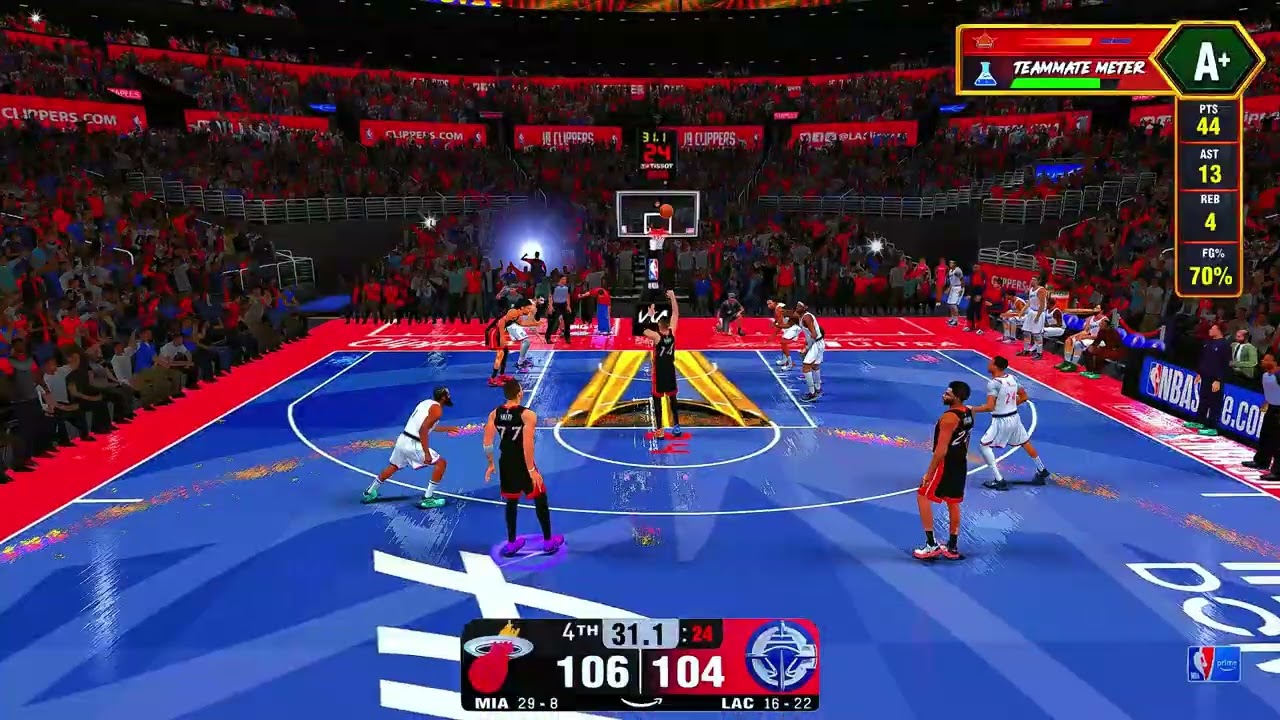 Comeback, HERRO clutch Game  - NBA2K14
