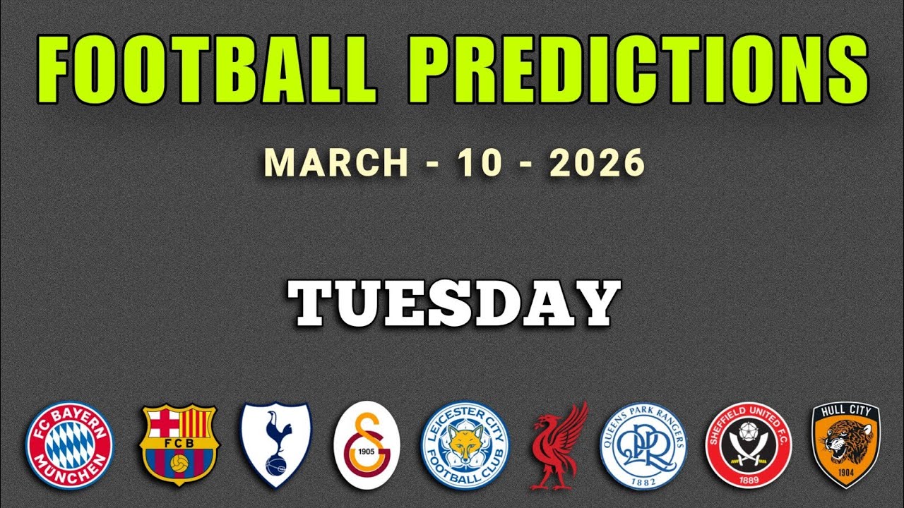 FOOTBALL PREDICTIONS TODAY | Champions League | Championship | GoalIQ, #footballprediction