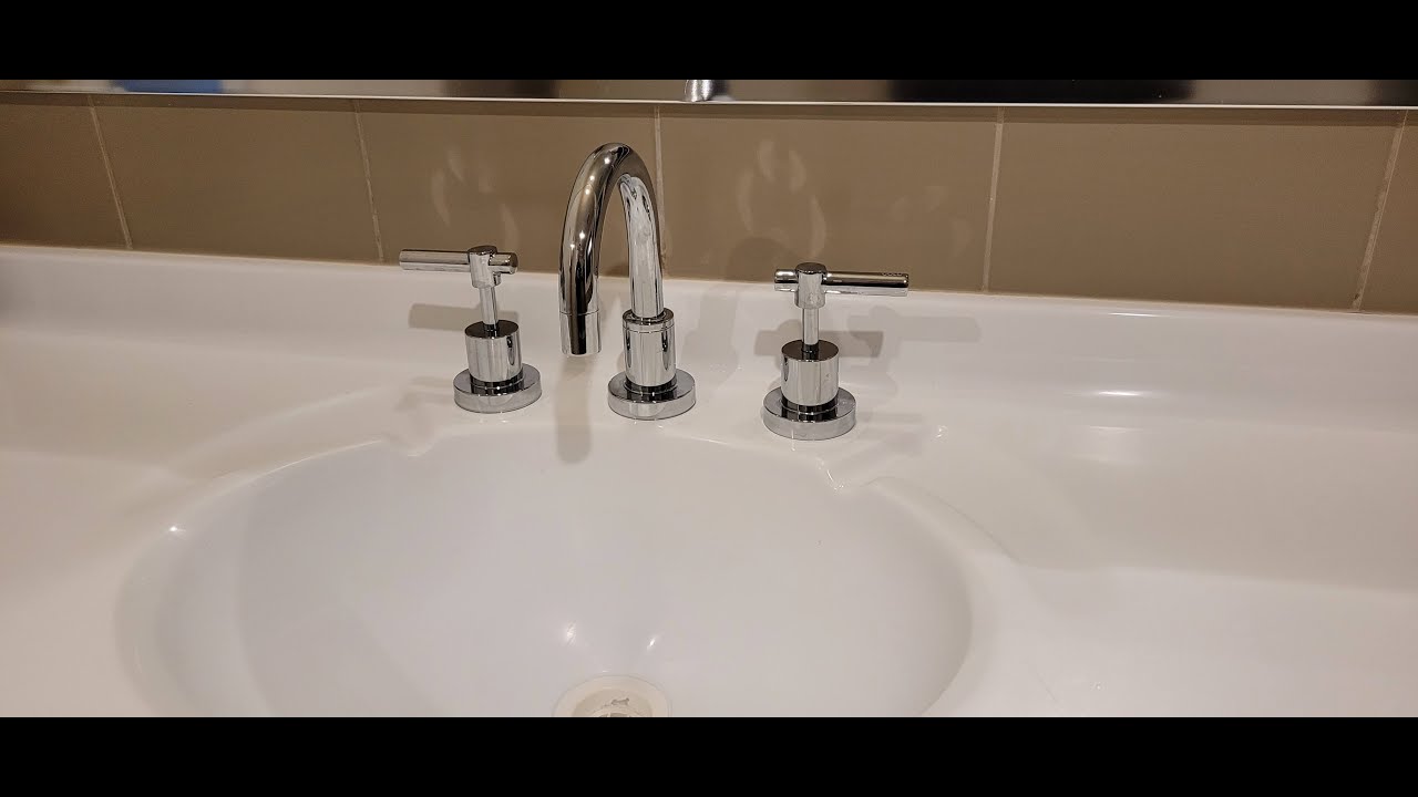 Home DIY | How to upgrade your bathroom vanity sink by installing a modern lever tap set